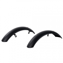 side view of Ebike Rear Fenders in black color